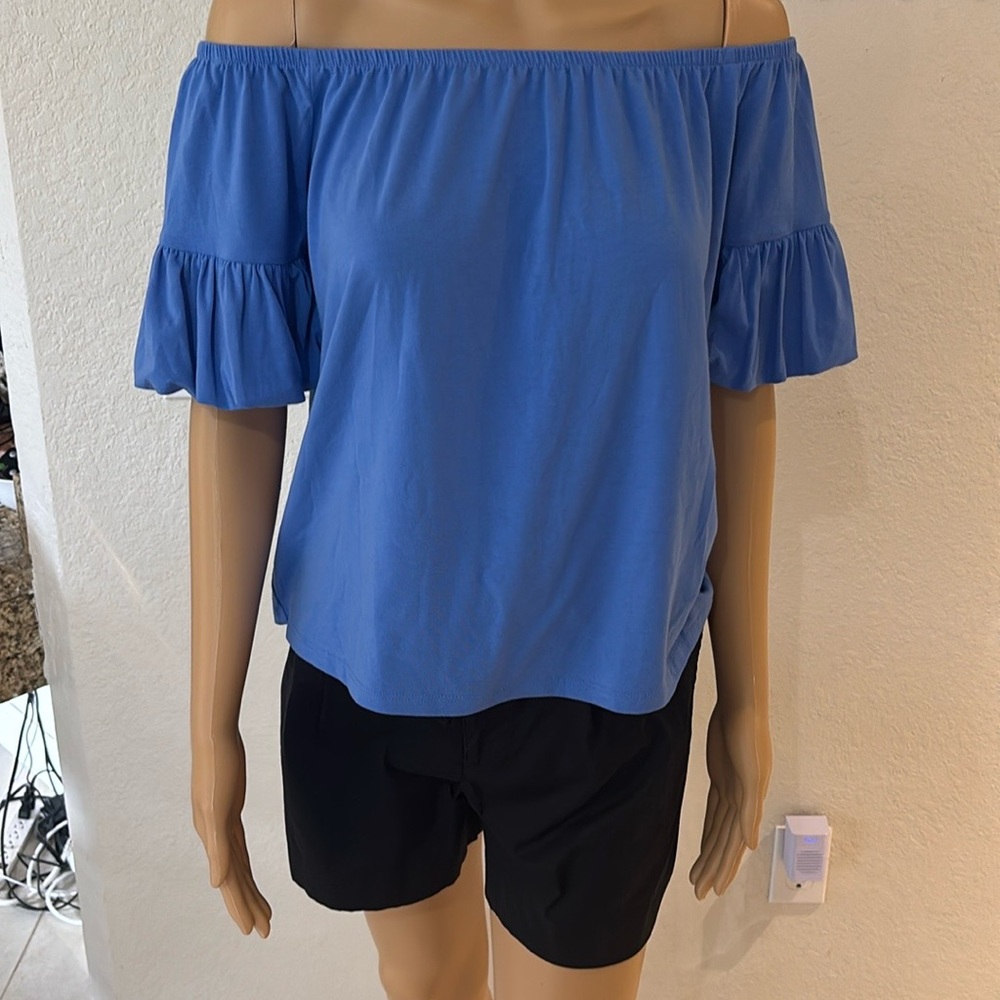 Lilly Pulitzer Blue Elastic Waist Skirt